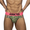 Addicted Swimderwear Brief Tiger Kaki