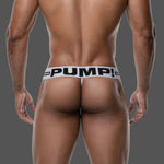 Pump Round2 Black Thong