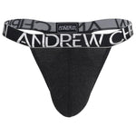 Andrew Christian Happy Thong Charcoal