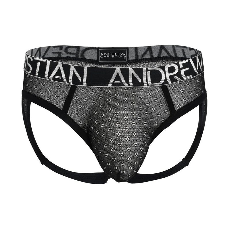 Andrew Christian Lace Mesh Bubbel Butt Jock