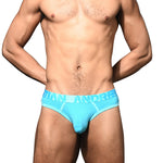 Andrew Christian Almost Naked Hang-Free Retro Bamboo Brief Aqua