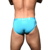 Andrew Christian Almost Naked Hang-Free Retro Bamboo Brief Aqua