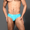 Andrew Christian Almost Naked Hang-Free Retro Bamboo Brief Aqua