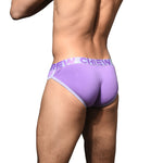 Andrew Christian Almost Naked Hang-Free Retro Bamboo Brief Purple