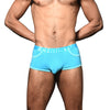 Andrew Christian Almost Naked Hang-Free Retro Bamboo Boxer Aqua