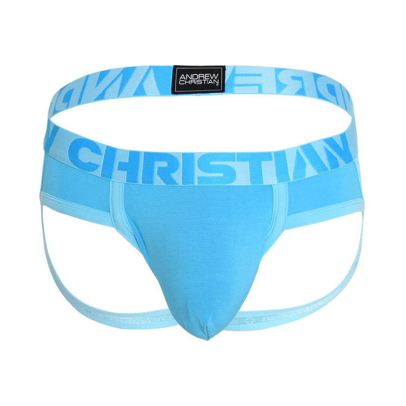 Andrew Christian Almost Naked Bambus Jock Aqua