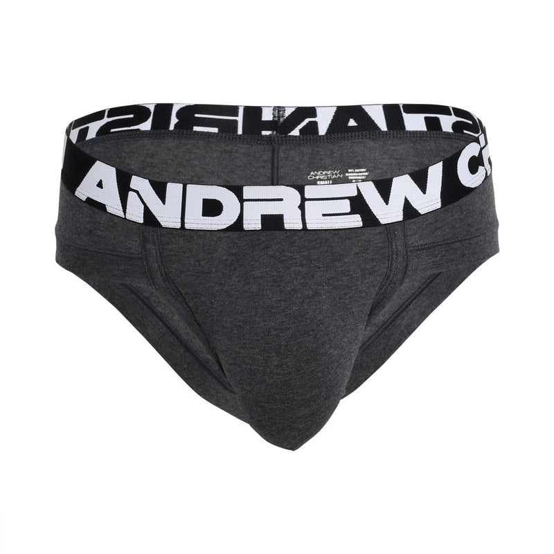 Andrew Christian Bubbel Butt Brief Charcoal