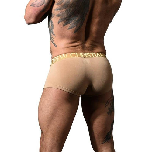 Andrew Christian Happy Modal Boxer Tan