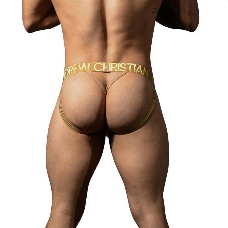 Andrew Christian Happy Jock Thong Tan