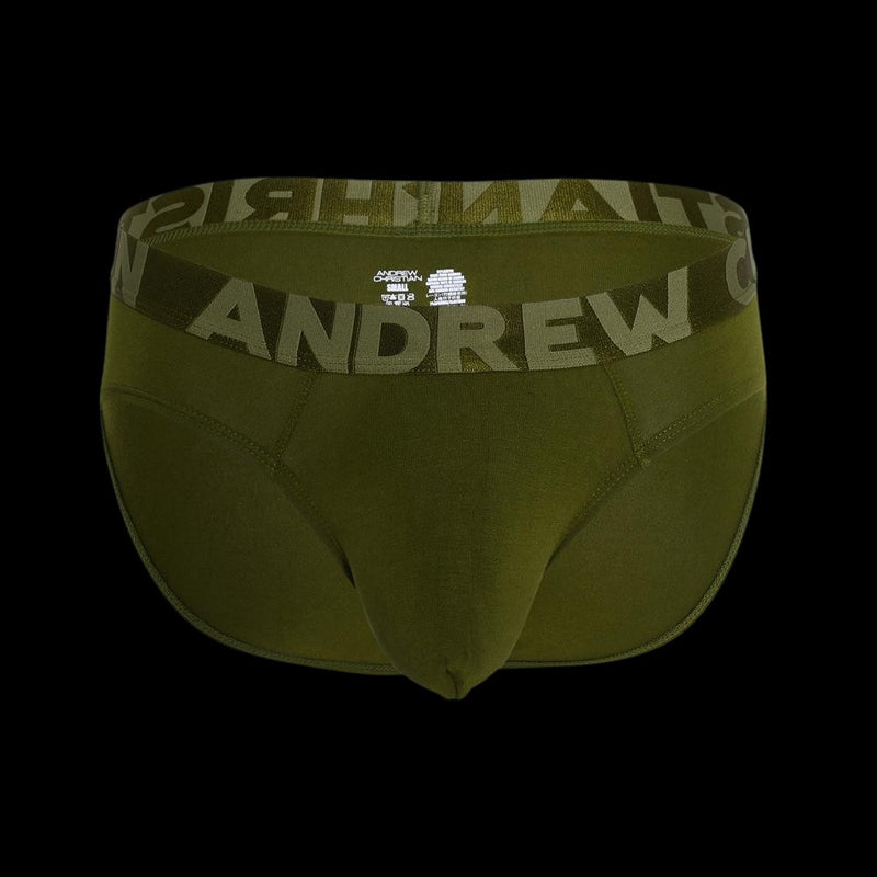 Andrew Christian Almost Naked Bambus Brief Olive