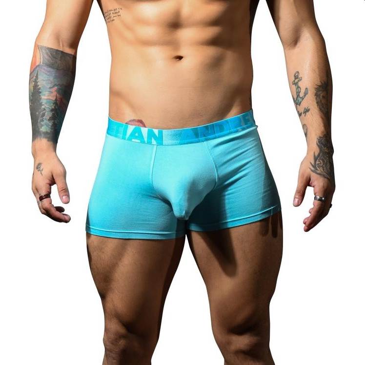 Andrew Christian Almost Naked Bambus Boxer Sky Blue