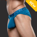 Andrew Christian Sensual Rib Brief Deep Teal