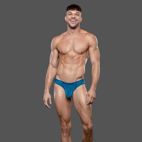 Andrew Christian Sensual Rib Brief Deep Teal