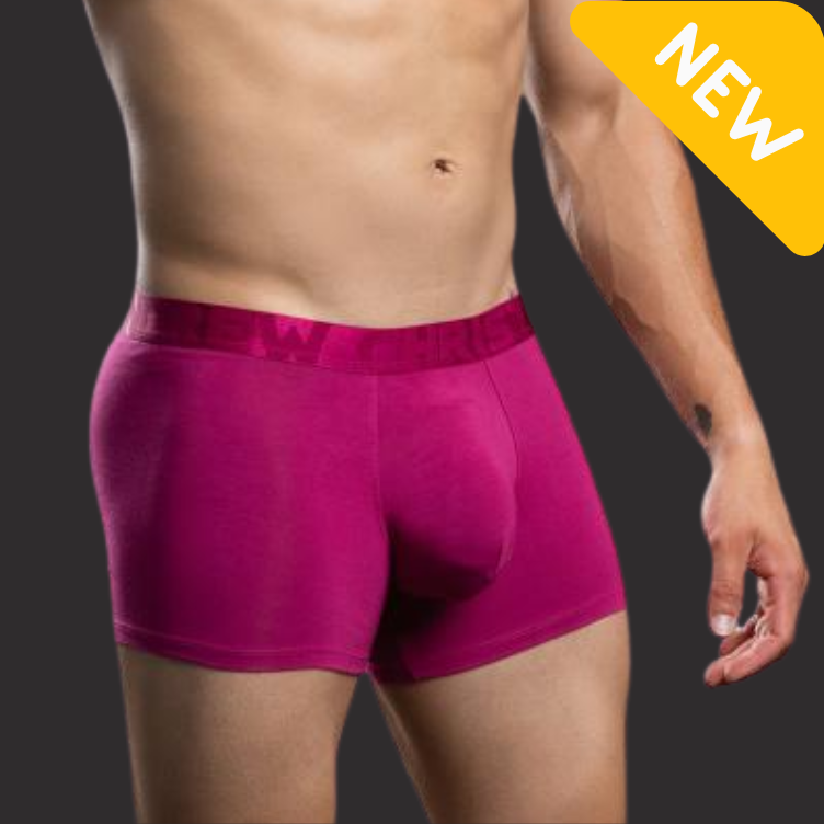 Andrew Christian Almost Naked Bambus Boxer Magneta
