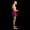 Andrew Christian Almost Naked Bambus Boxer Magneta