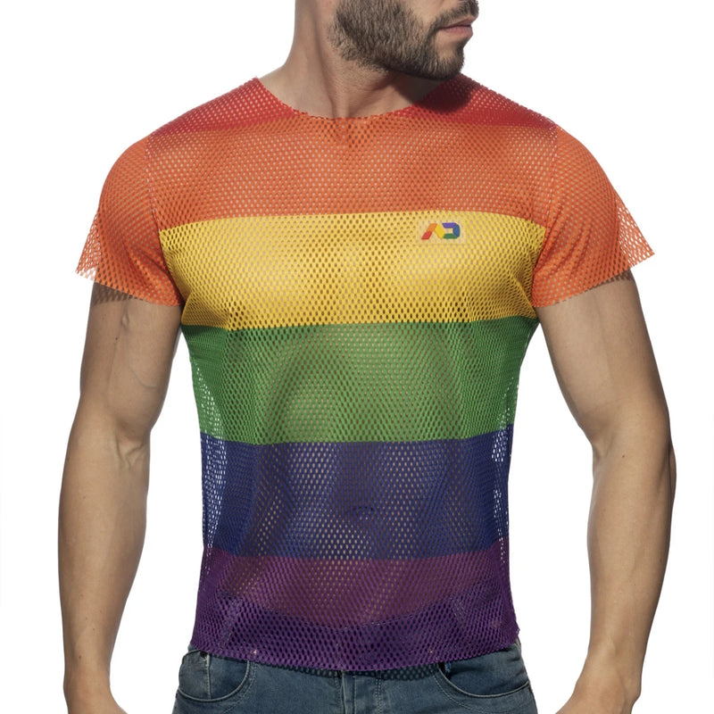T-skjorte i regnbuefargene