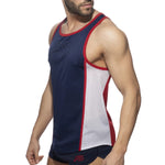 Addicted Swish Tank Top Navy