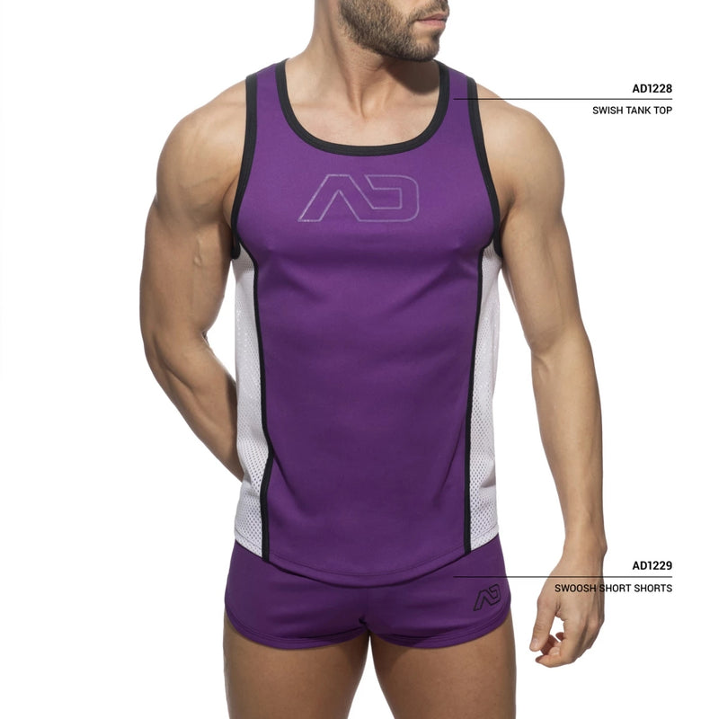 Addicted Swish Tank Top Violet