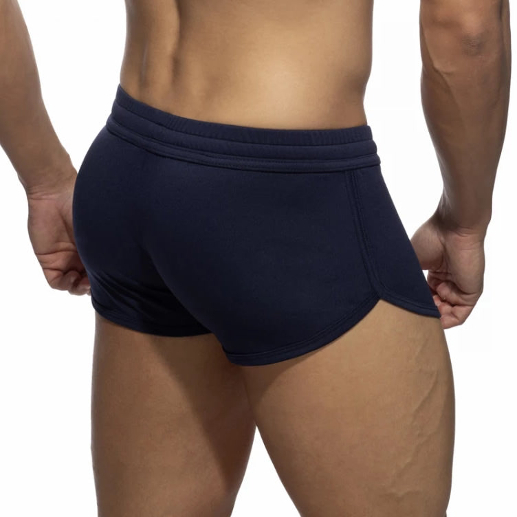 Addicted Swoosh Shorts Navy