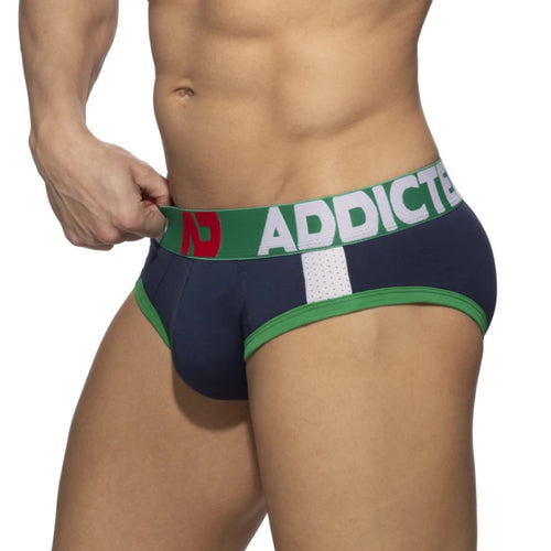 Addicted Sport Padded Brief Navy