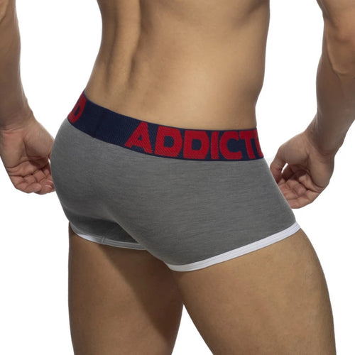 Addicted Pique Boxer Charcoal