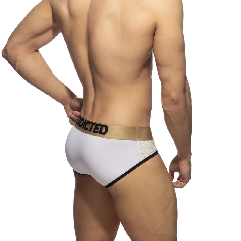 Addicted Luxury Swimderwear Brief Hvit