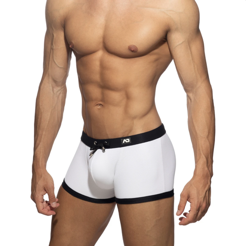 Addicted Pique Classic Swim Trunk Hvit
