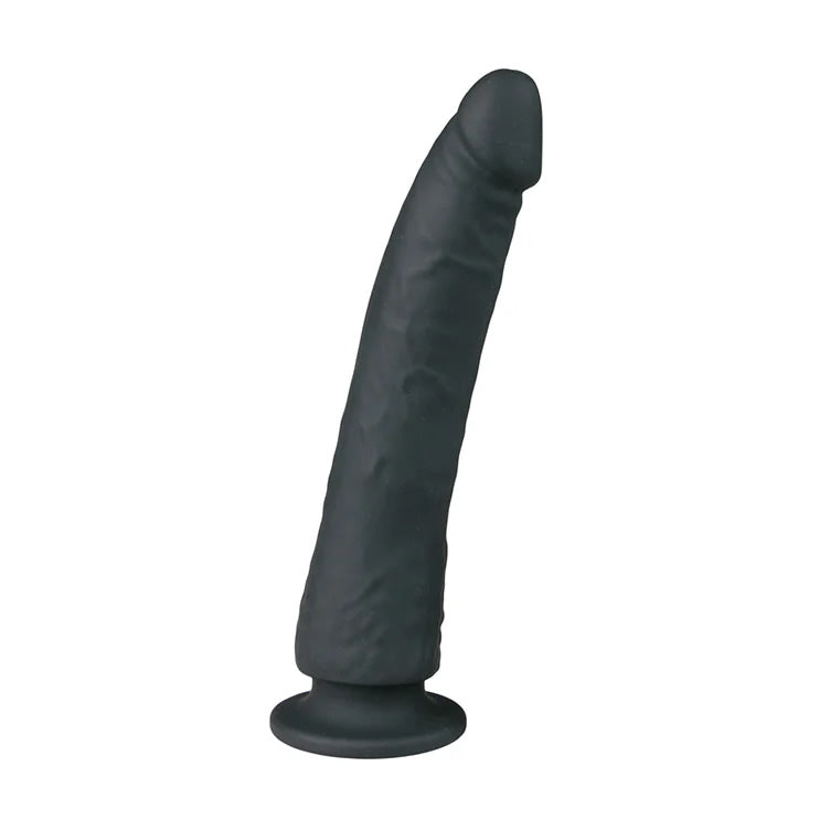 Dildo: Realistisk Sort 21 cm