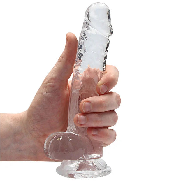 Dildo Crystal Clear 17 cm.