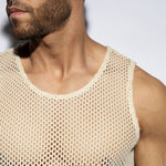 ES Raw Crochet Tank Top