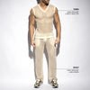 ES Raw Crochet V-Neck Tank Top