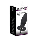 Butt Plug: Black Velvet Medium