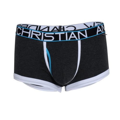 Andrew Christian Fly Boxer Charcoal