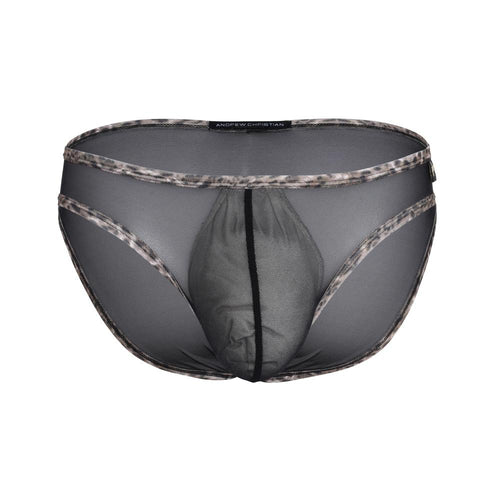 Andrew Christian Sheer Leopard Brief