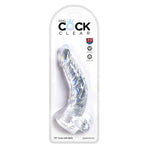 Dildo: King Cock Clear 19 cm.